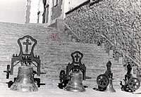 Las cuatro campanas del Santuario de la Virgen del Lluch
