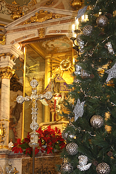 Celebración de la Navidad en el Santuario de la Virgen del Lluch - Alzira Valencia España