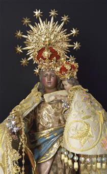 2009-Detalle de la Virgen del Lluch