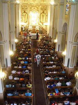 2011-Visita al Santuario de Peregrinos JMJ 13 agosto